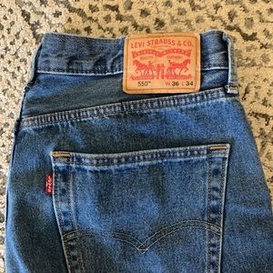 Levi’s 550 waist 36